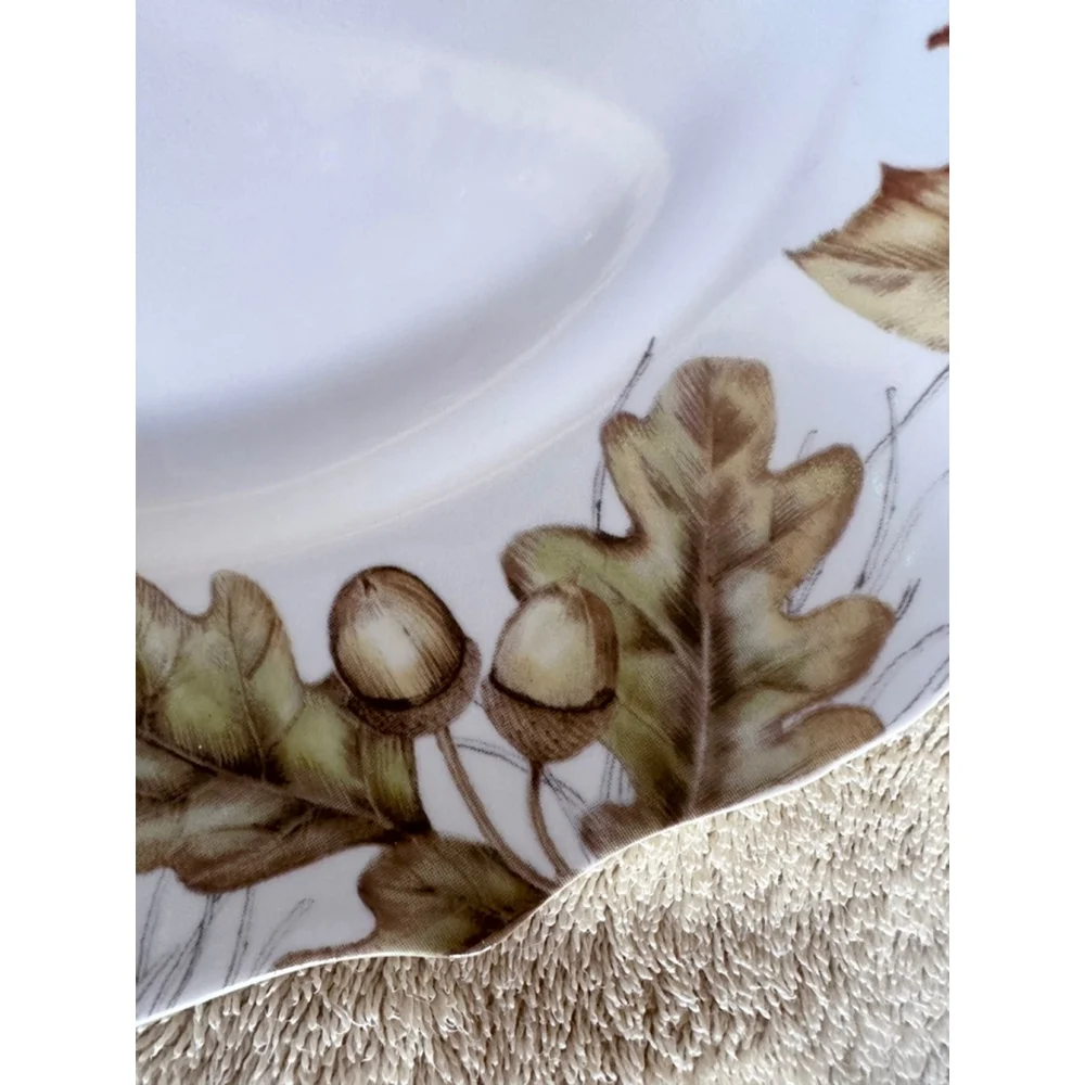 NOS Pier 1 Imports Mazey Critters Porcelain Dinner Plate 10 1/2” Never Used